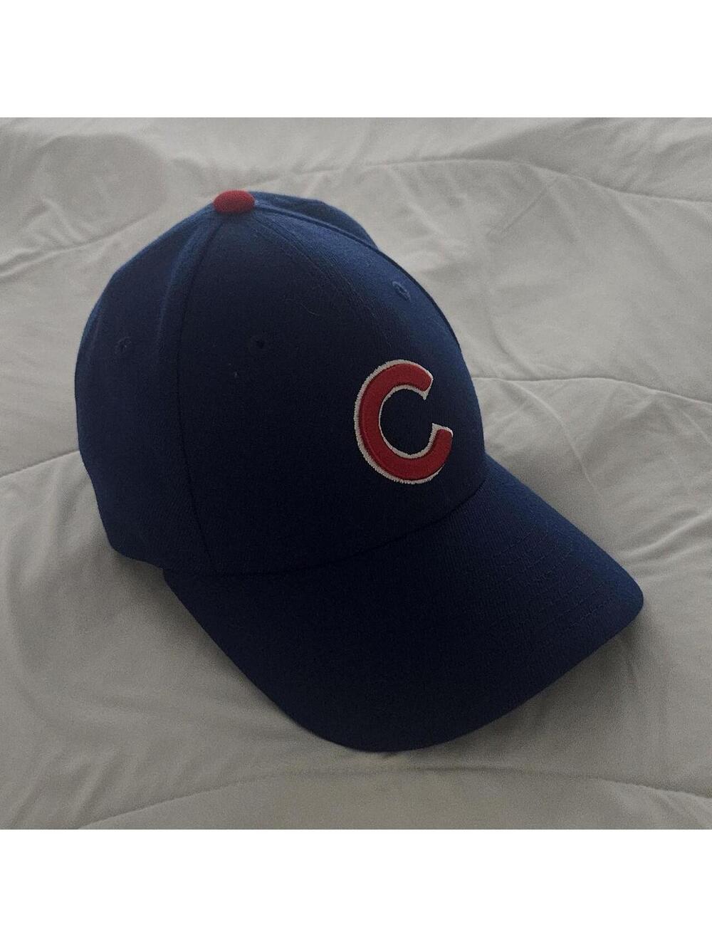 New Era Men's Blue and Navy Hat
